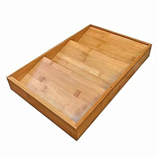 softwalking Simhoo Bamboo Spice Rack in-Drawer Kitchen Cabinet Spice 15 Bottle Holder for Storage/Organizer 3-Tier
