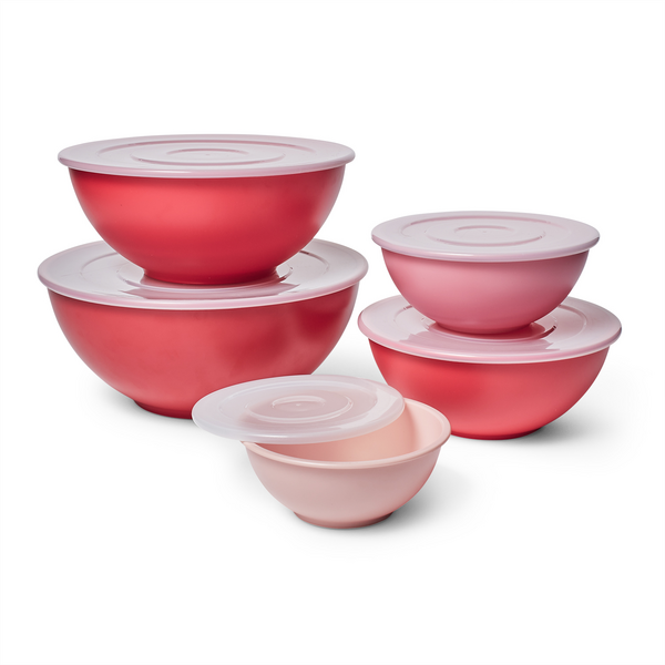 Sur La Table Mixing Bowls with Lids, Set of 5