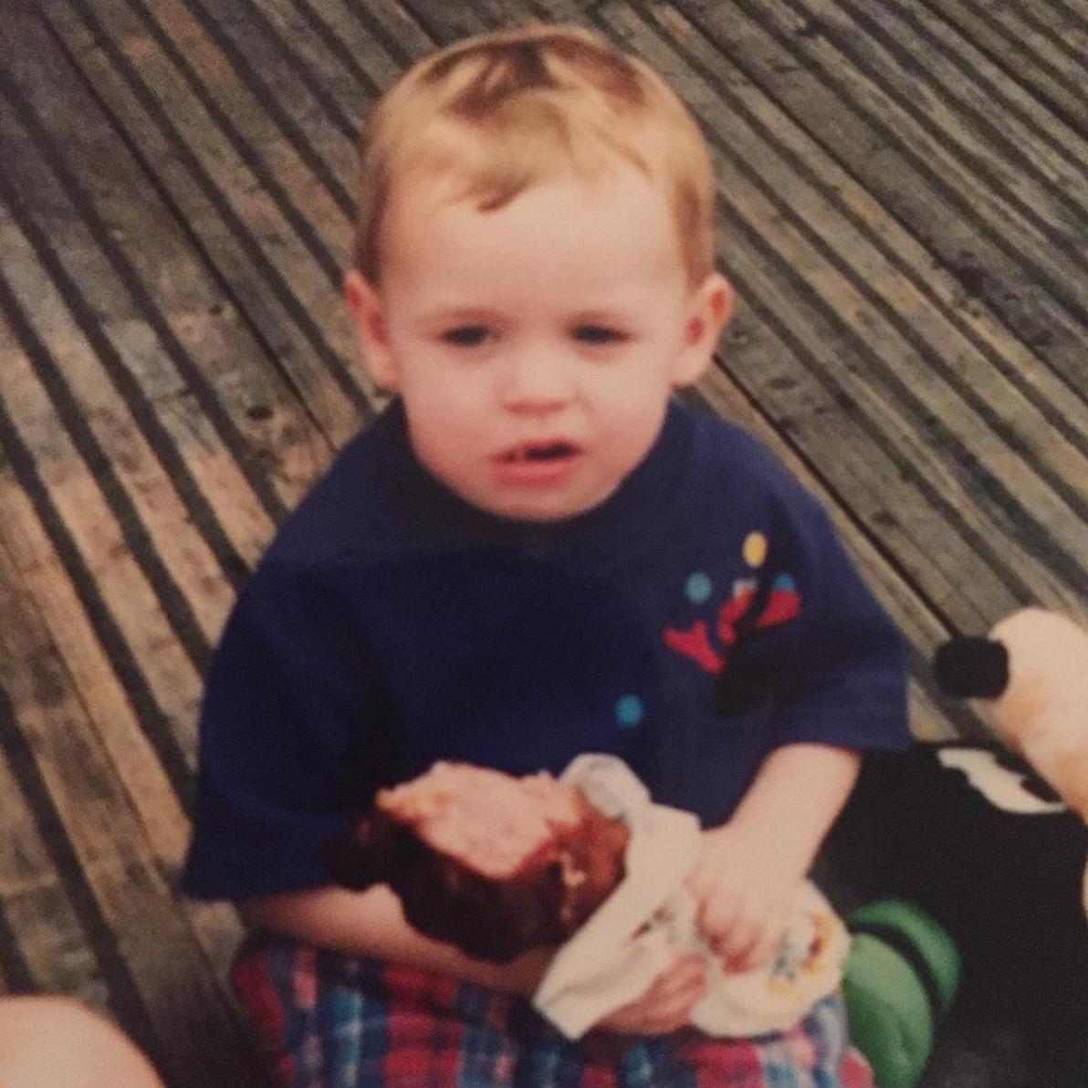 Tiny Corey, Giant Turkey Leg