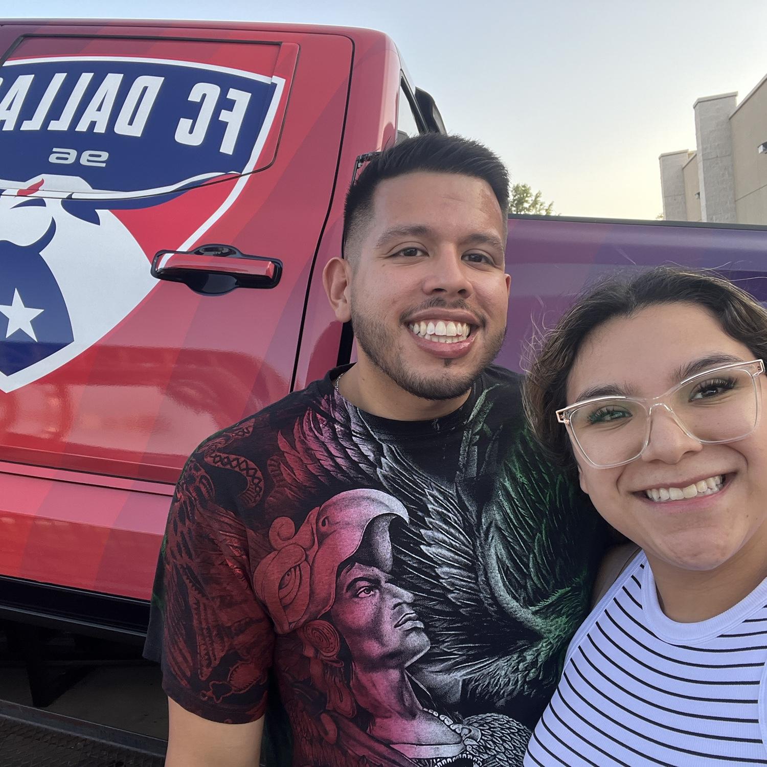 Our first FC Dallas game