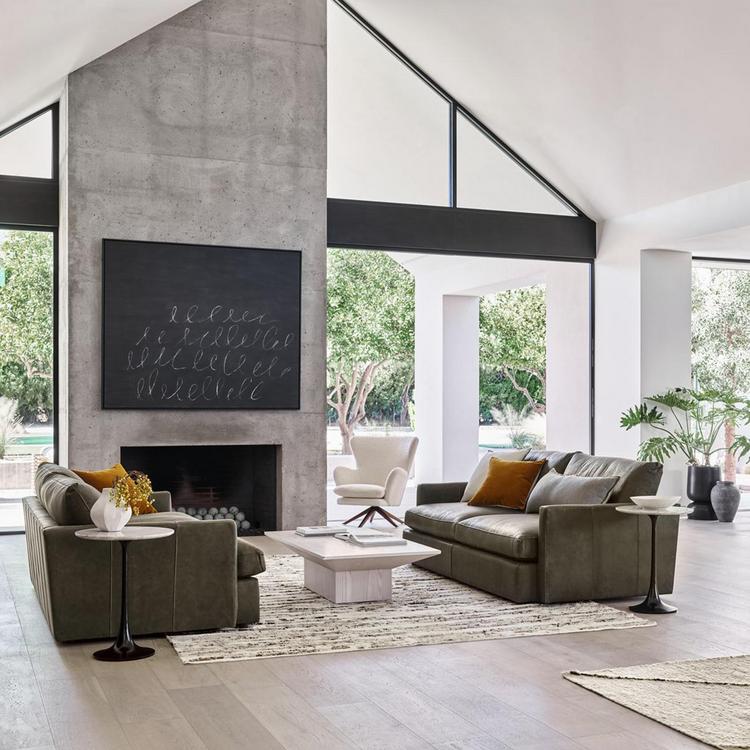 Sofa Crate And Barrel Wing Chair Crate And Barrel, Powell Wingback