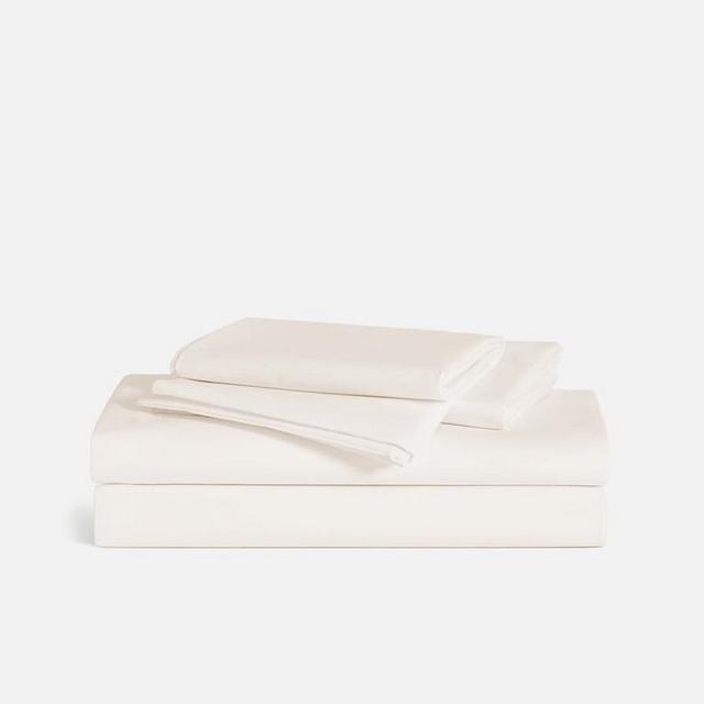 Luxe Sateen Core Sheet Set (Cream Color)