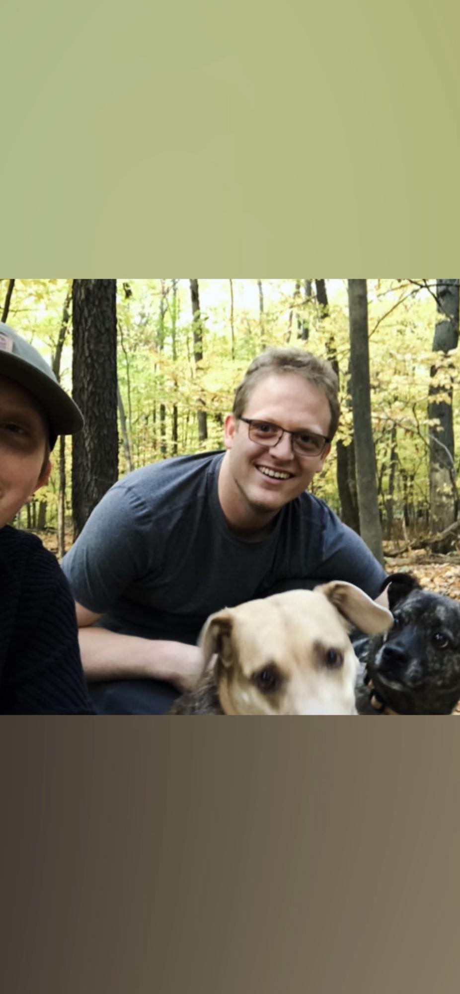Hiking with our doggos!