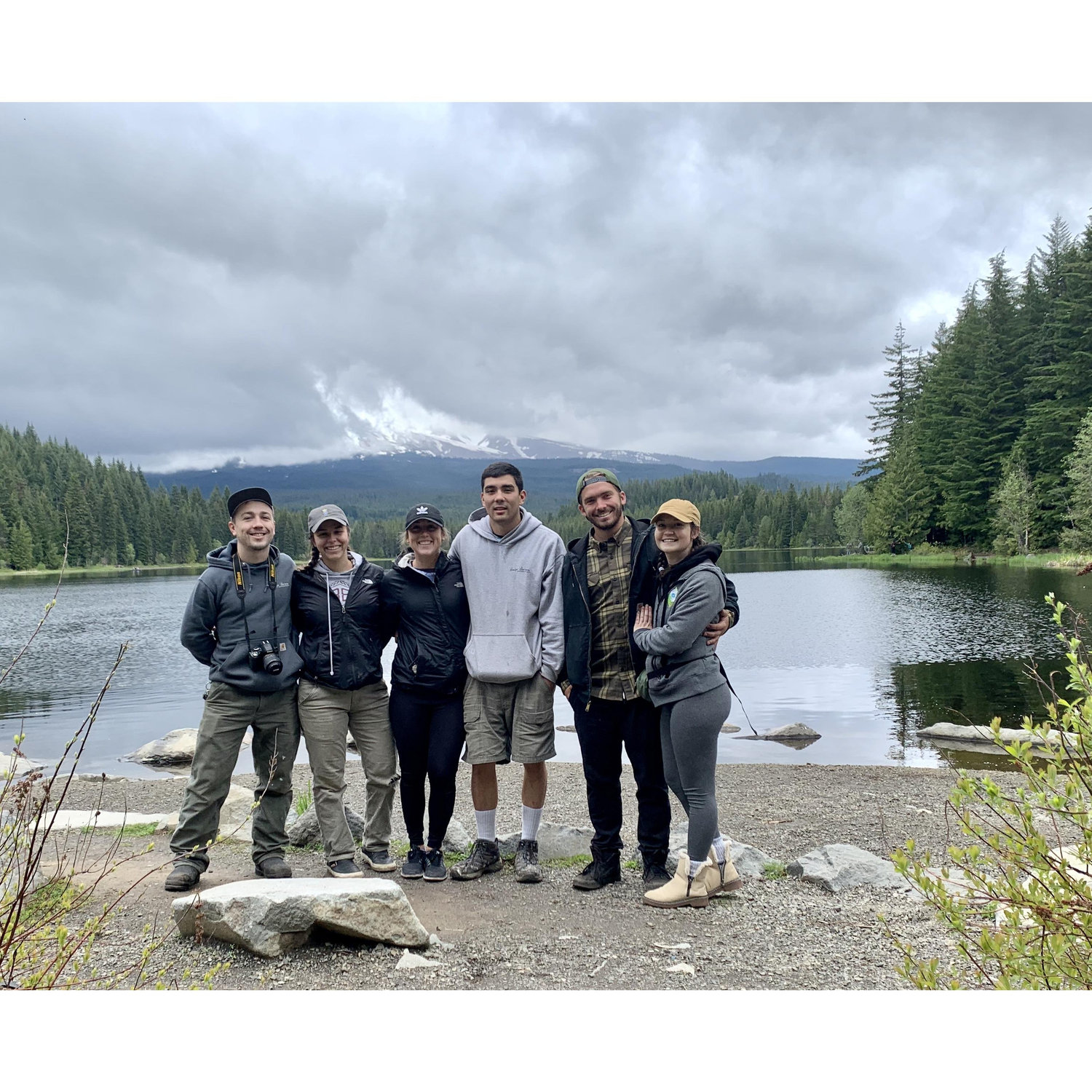 Trillium Lake 
Ft. Simon & Camille, Julia & Brandon