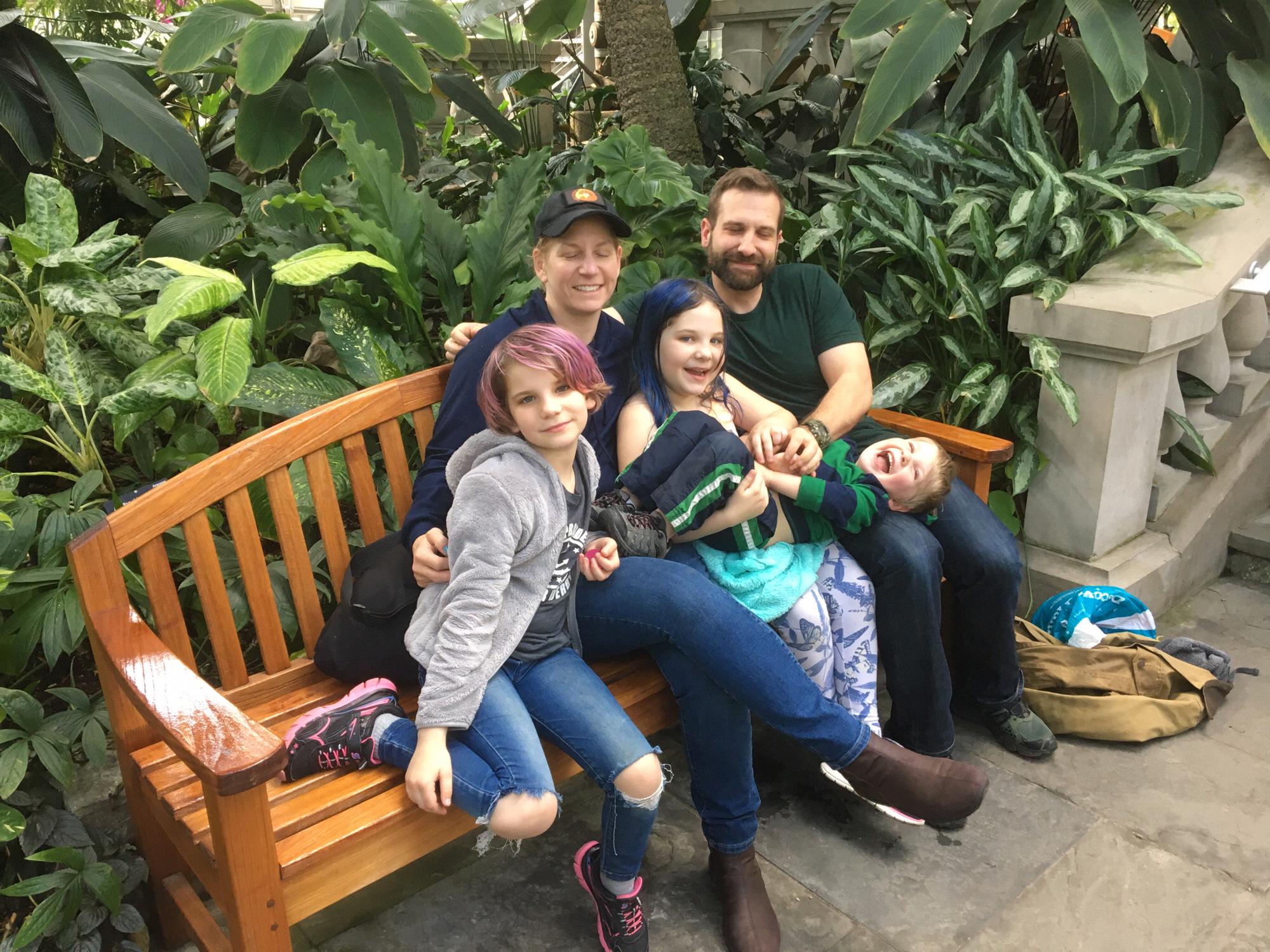Antics in the Botanical Gardens