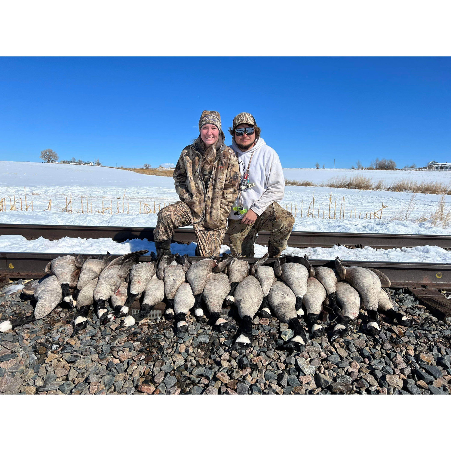A successful waterfowl hunt!
