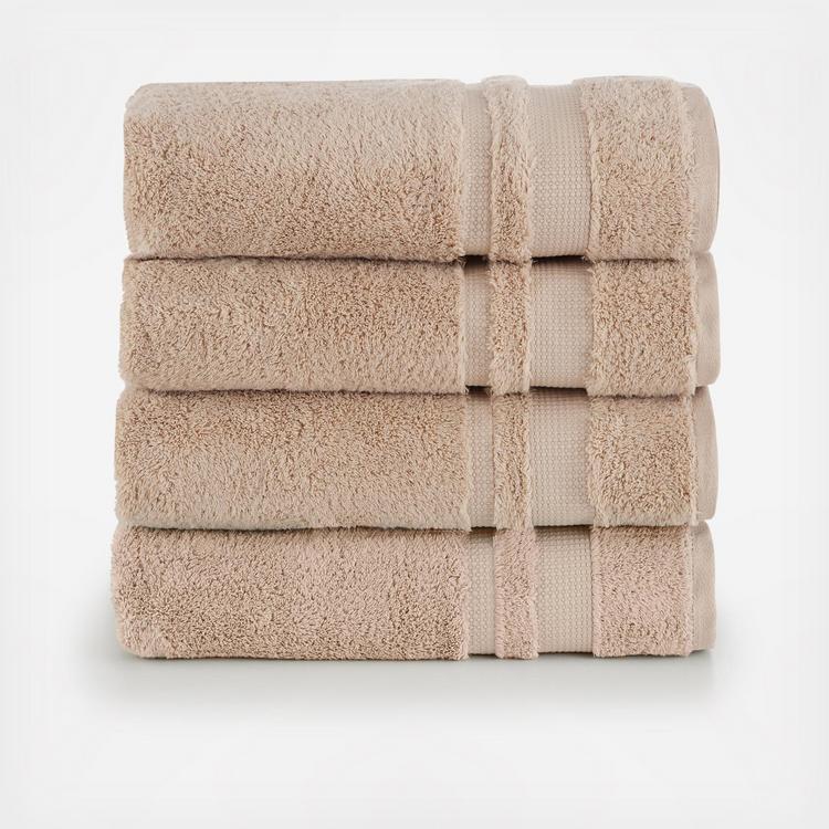 Plush Antimicrobial Towels in 100% Supima Cotton