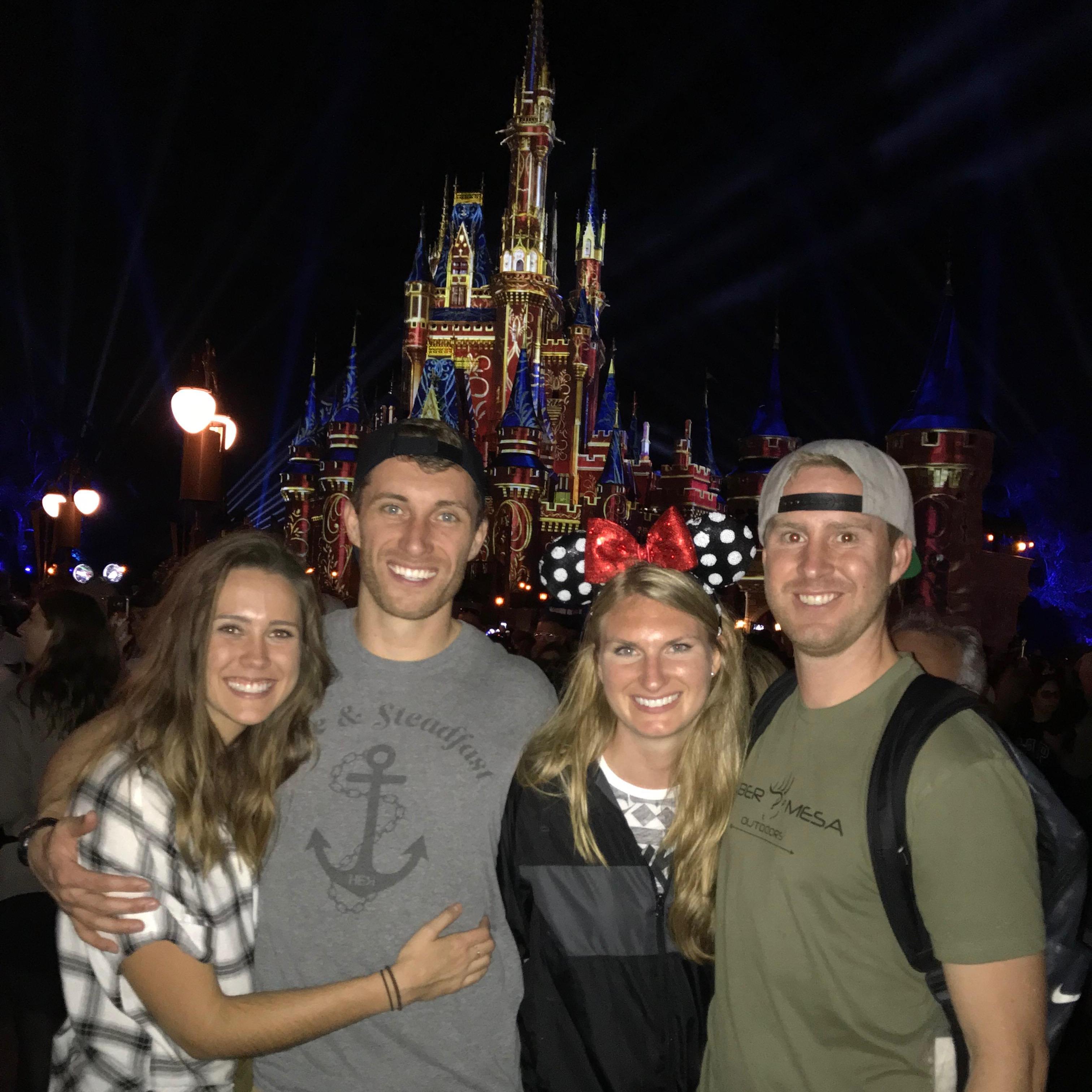 Quick trip to Disney during Reed & Karalyne Blochberger's visit to Orlando!!