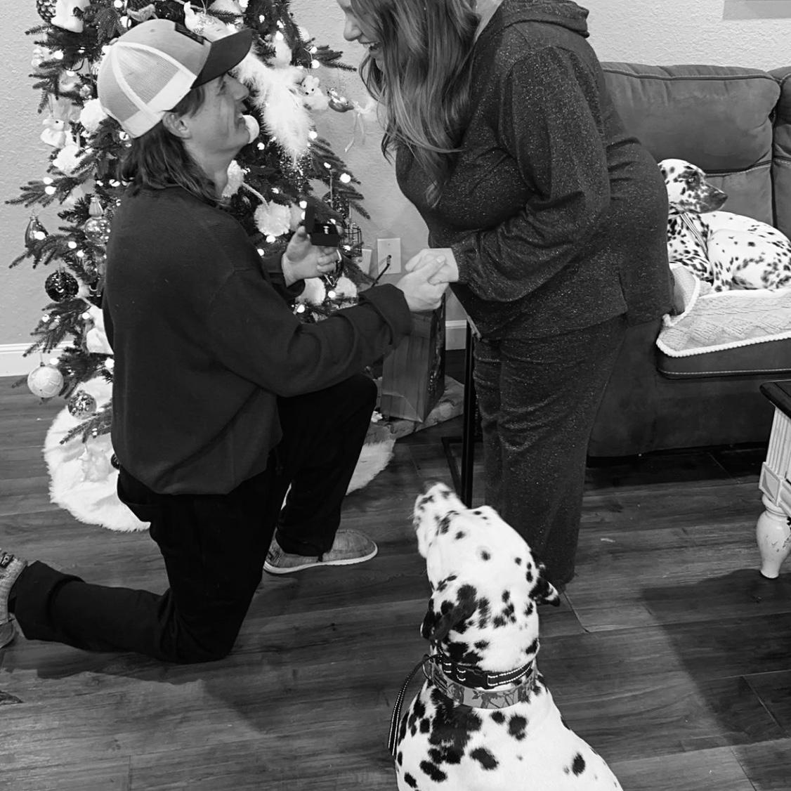 when he proposed!