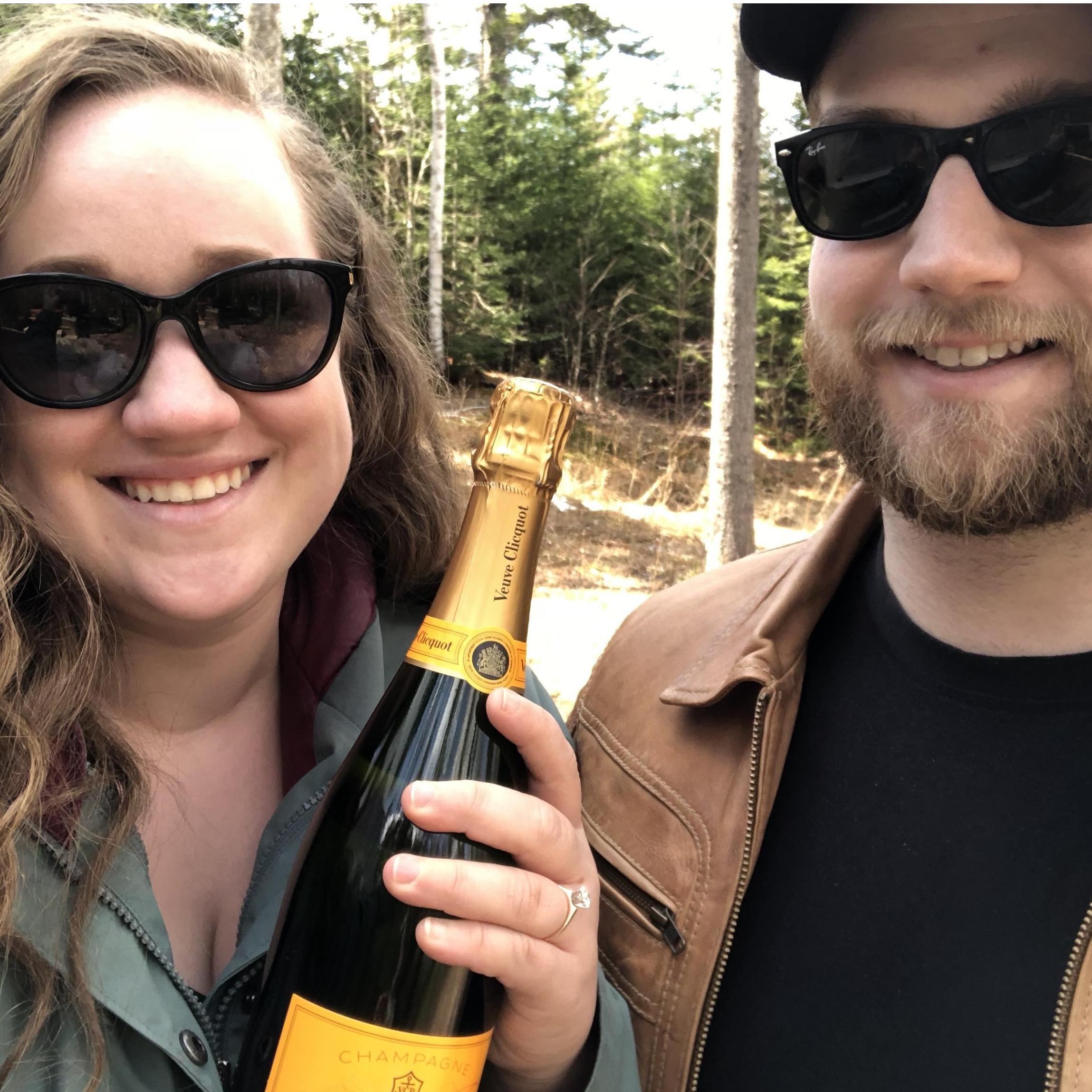 The best surprise ever! He proposed!