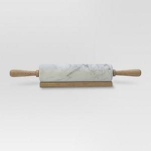 Marble Rolling Pin with Wood Handles - Threshold™