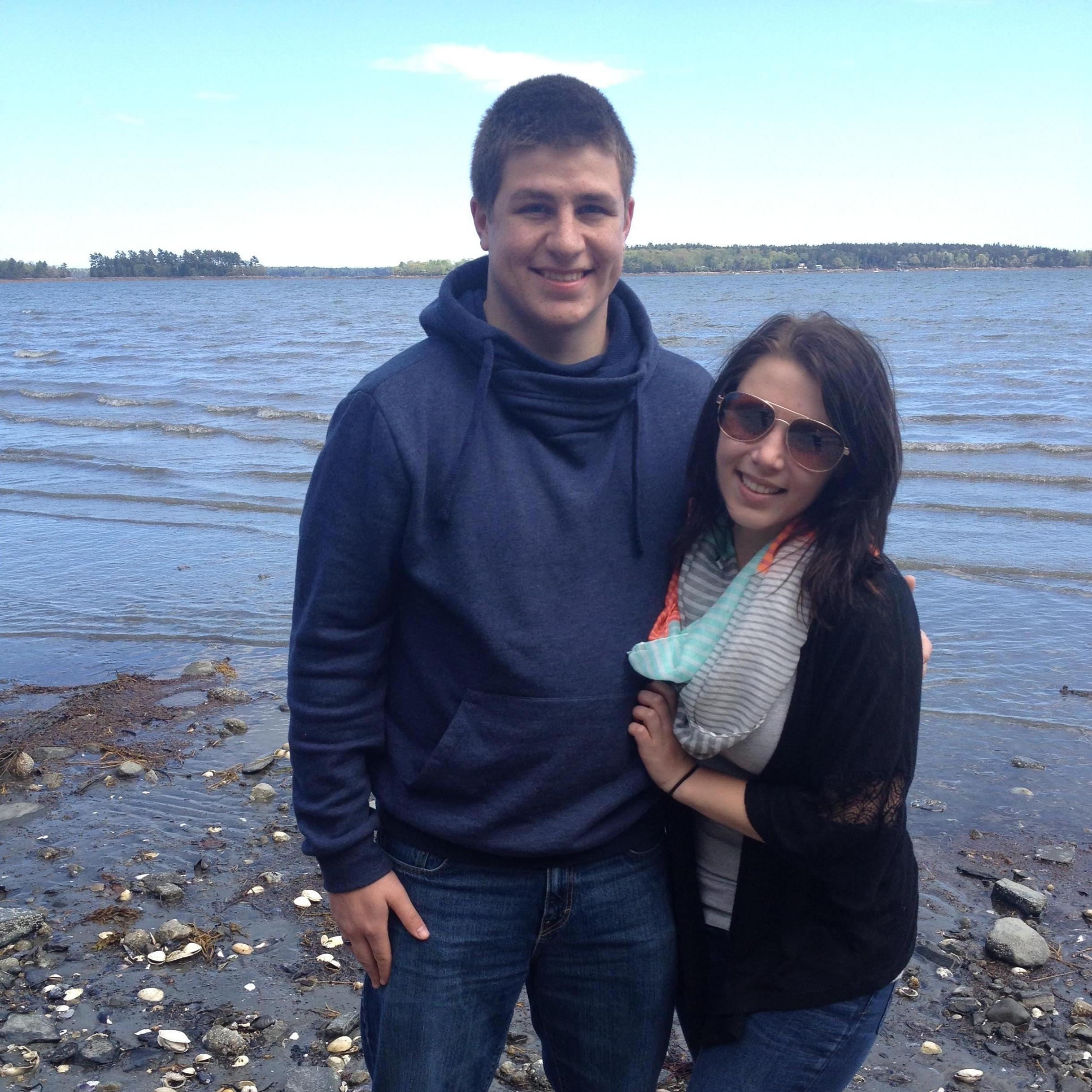 Caleb's first time in Maine! Who knew we would end up moving here...