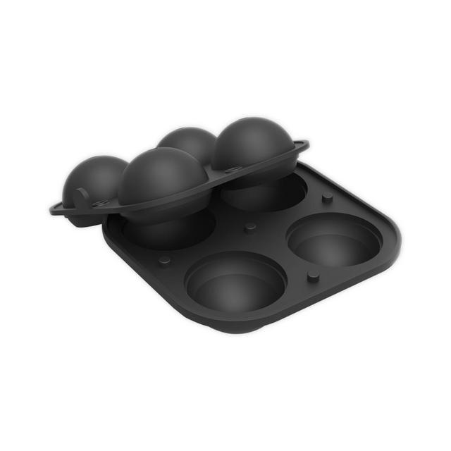 W&P Sphere Ice Mold in Frost, 4-Pack