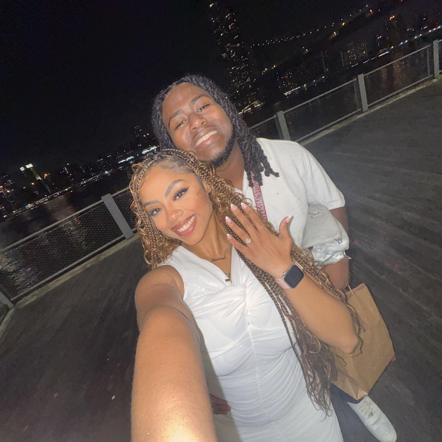 September 14, 2025, the night we got engaged!