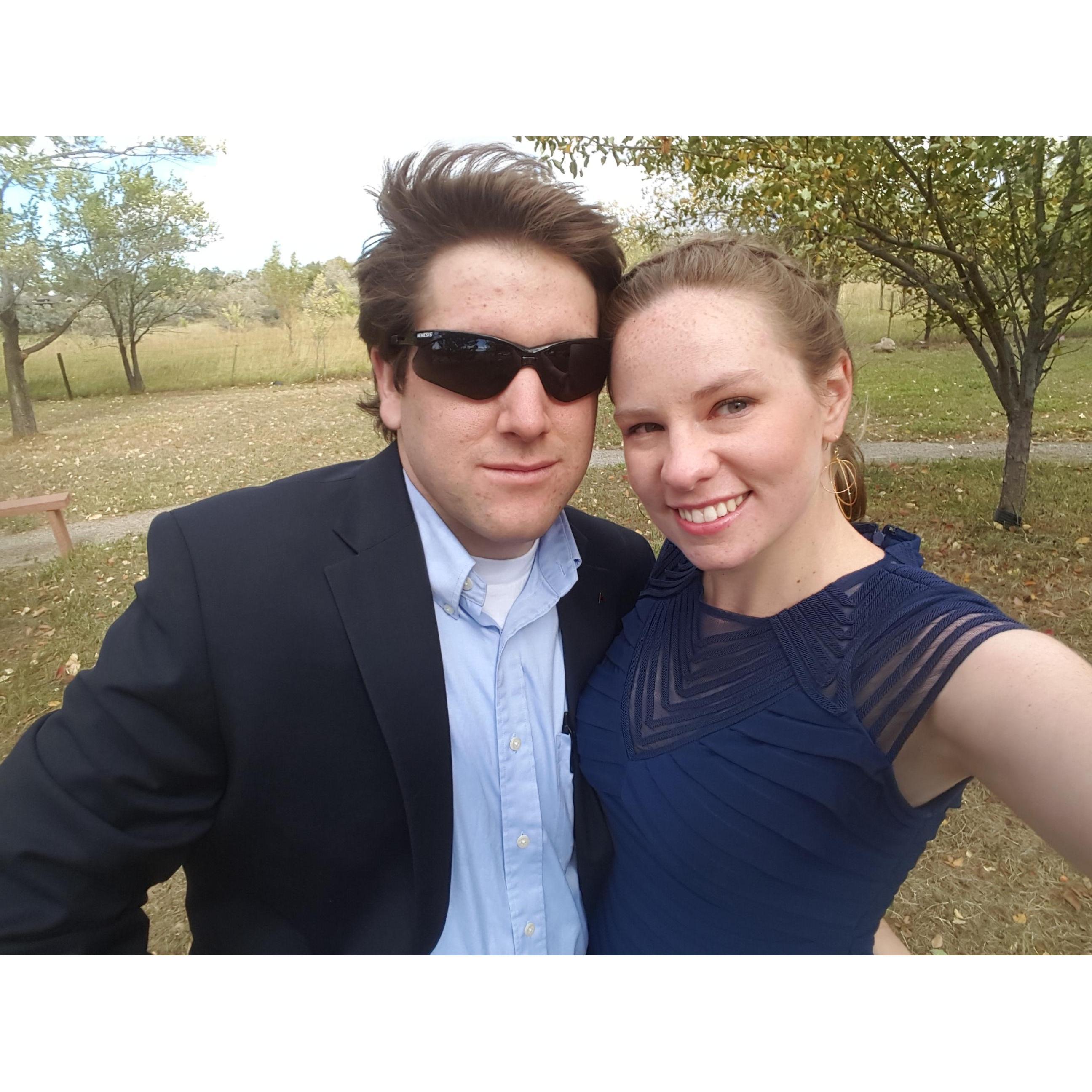A friends wedding, 2016