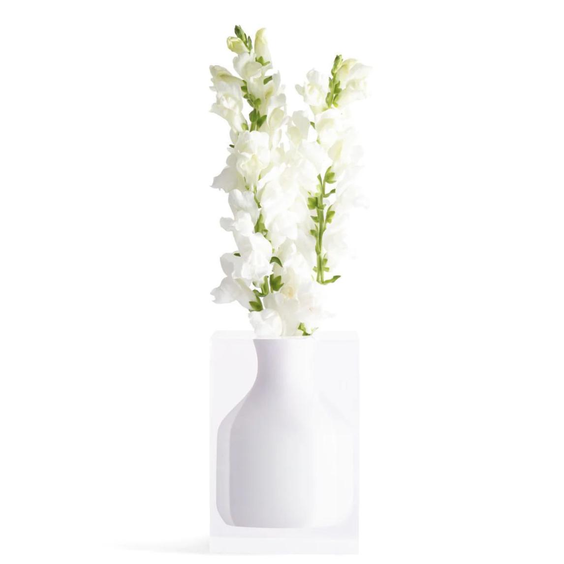 Hogan - Bud Vase Hamptons White