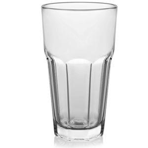 Libbey Gibraltar Drinking Glass Drinking Cup Set, Iconic Heavy Base Bar Glassware Thick Drinking Glasses Set of 12, 16-Ounce Glass Tumbler
