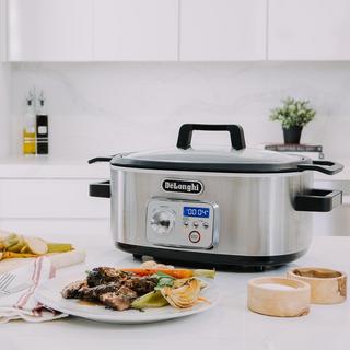 Livenza Programmable Slow Cooker with Stovetop-Safe Pot