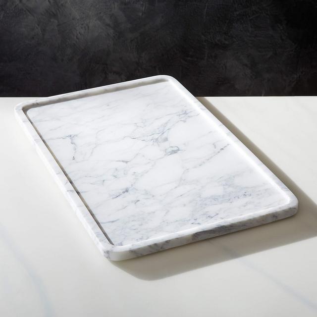 CB2 Marble Serving Tray
