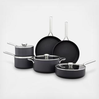 Ceramic Professional Non-Stick Cookware Set, 10-Piece