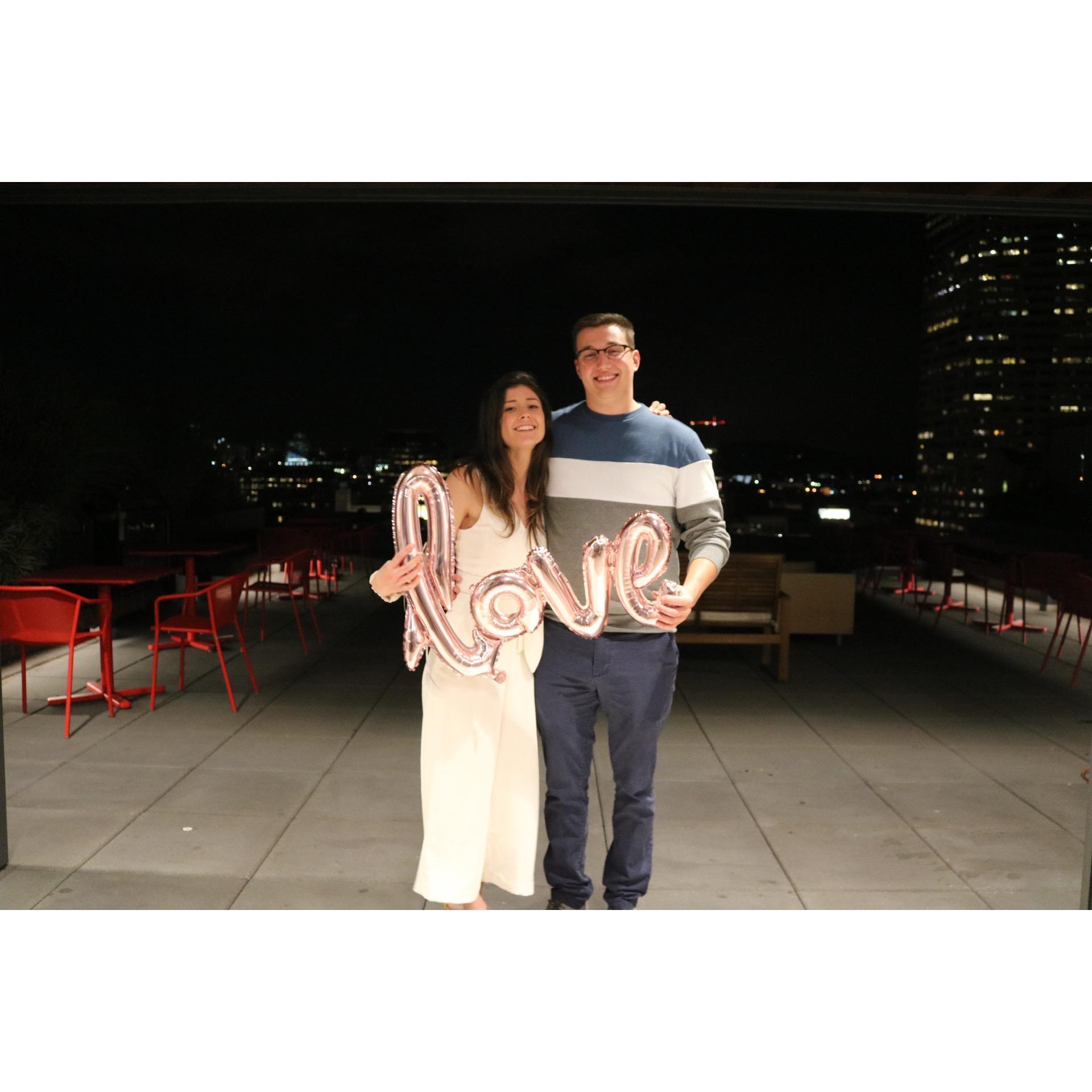 Our engagement party!