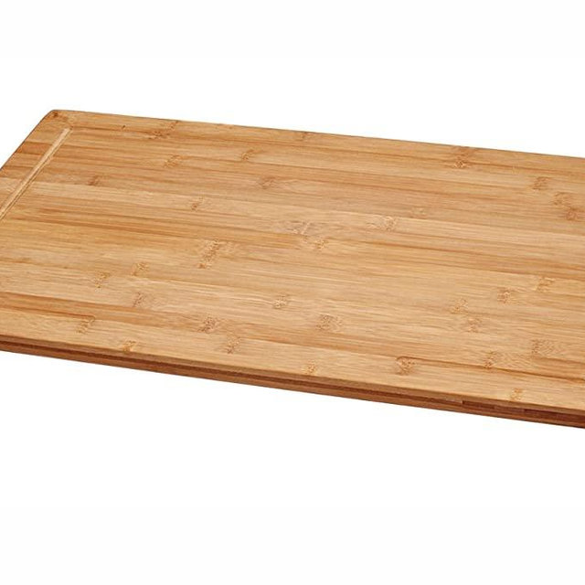 Lipper International 8831 Bamboo Wood Over-The-Sink/Stove Kitchen Cutting and Serving Board, Large, 20-1/2" x 11-1/2" x 2"