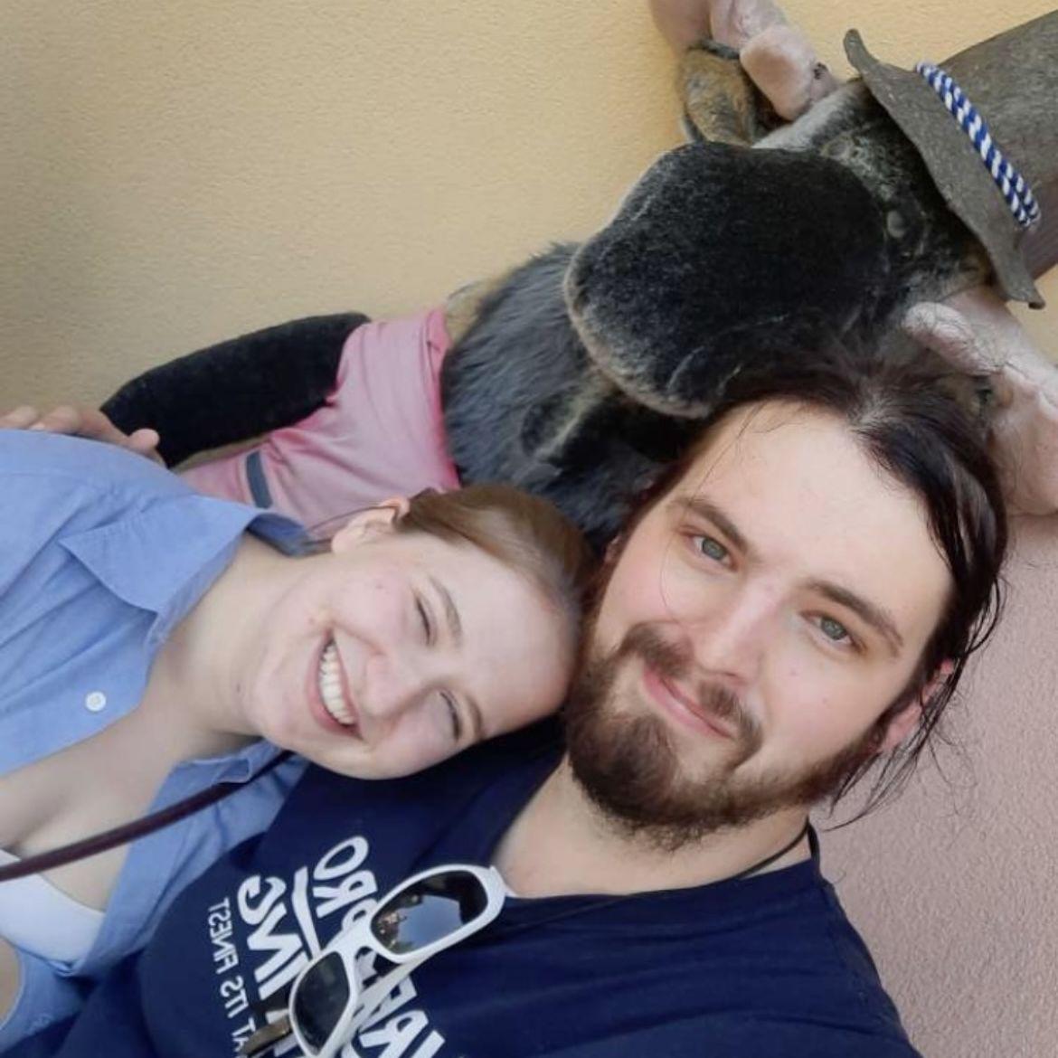 One of our first dates!