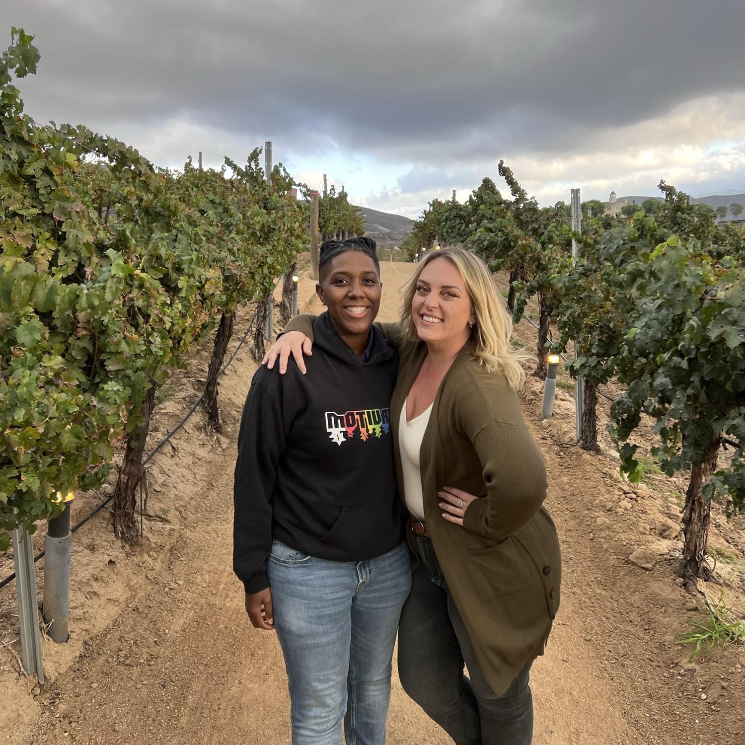 Our very first trip ever! We decided to go back to Southern California to spend the weekend with Sam's family and while we were there went to Leoness Winery in Temecula!