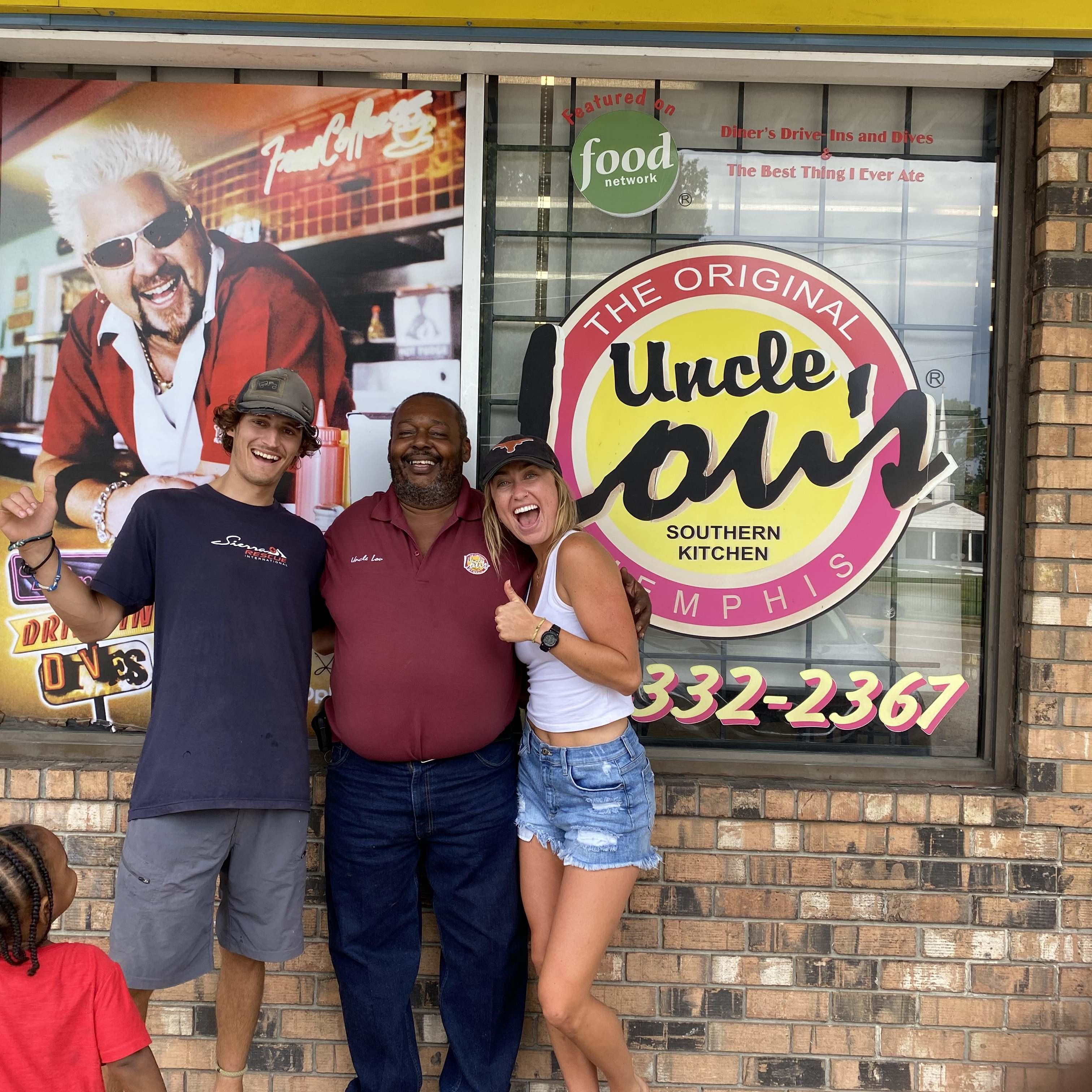 Met Uncle Lou in Memphis, Tennessee. September 20, 2021.