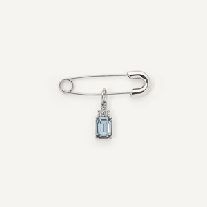 Something Blue Pin - Silver