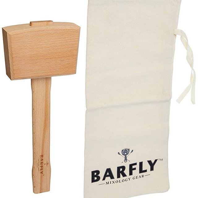 Barfly Ice Mallet and Bag, Tan
