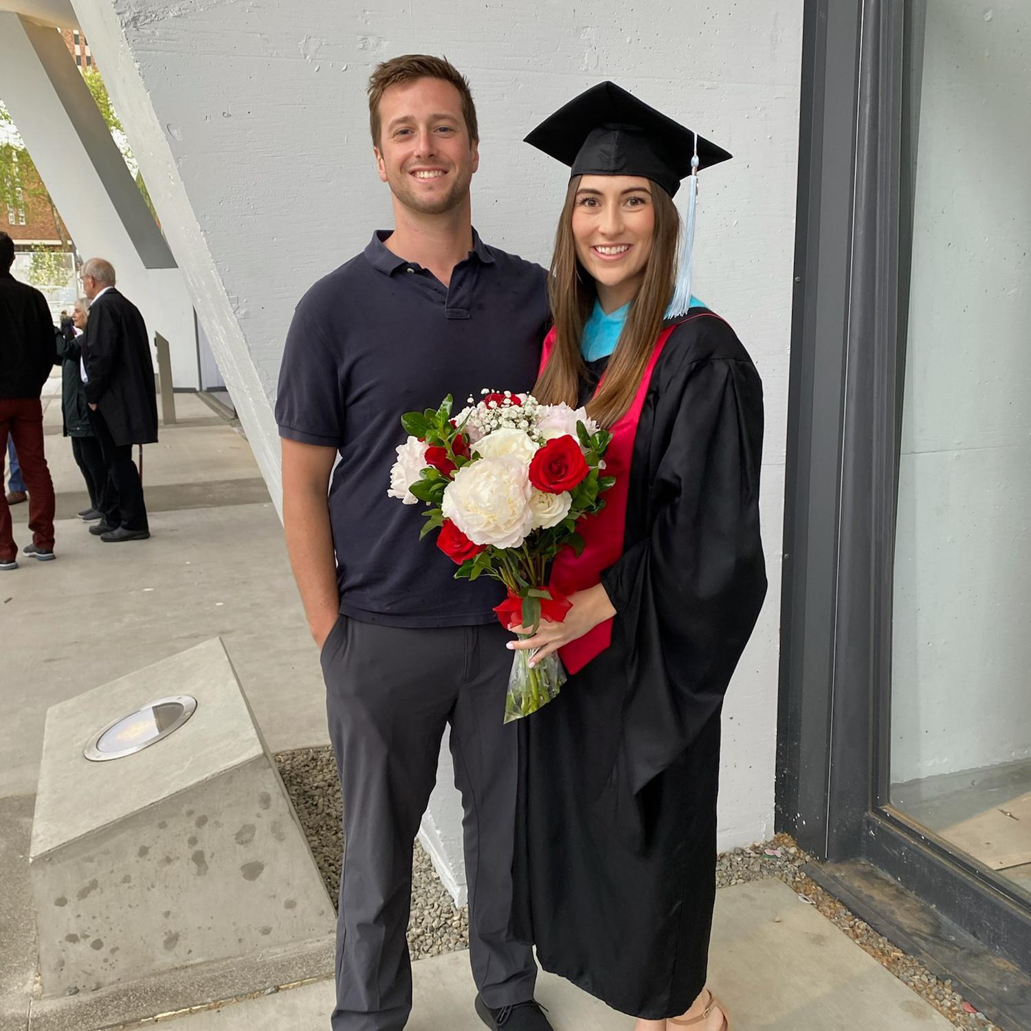 Kelsey's graduation from Seattle University (June 2022)