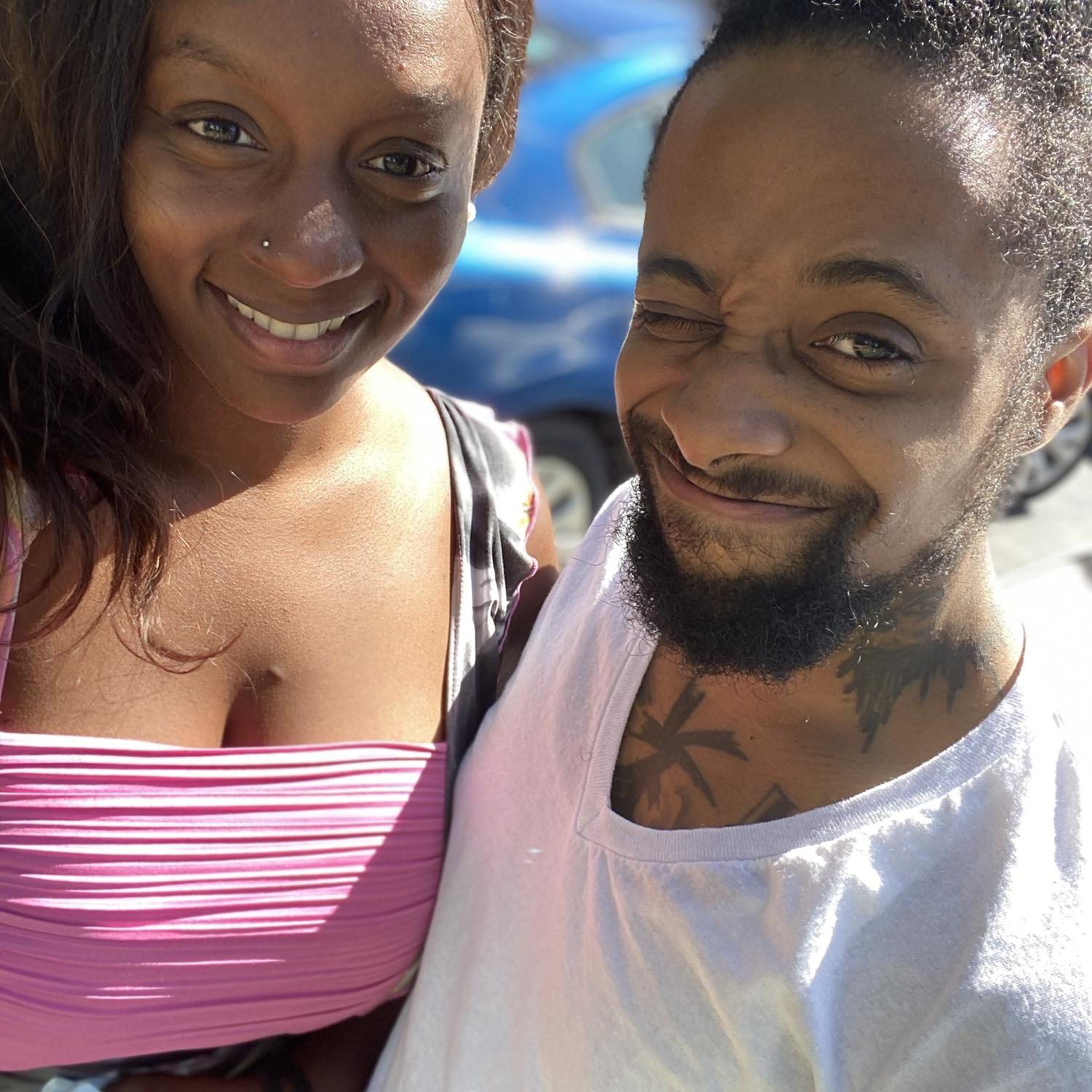 This is one of the 1st photos we took together after meeting in Florida.