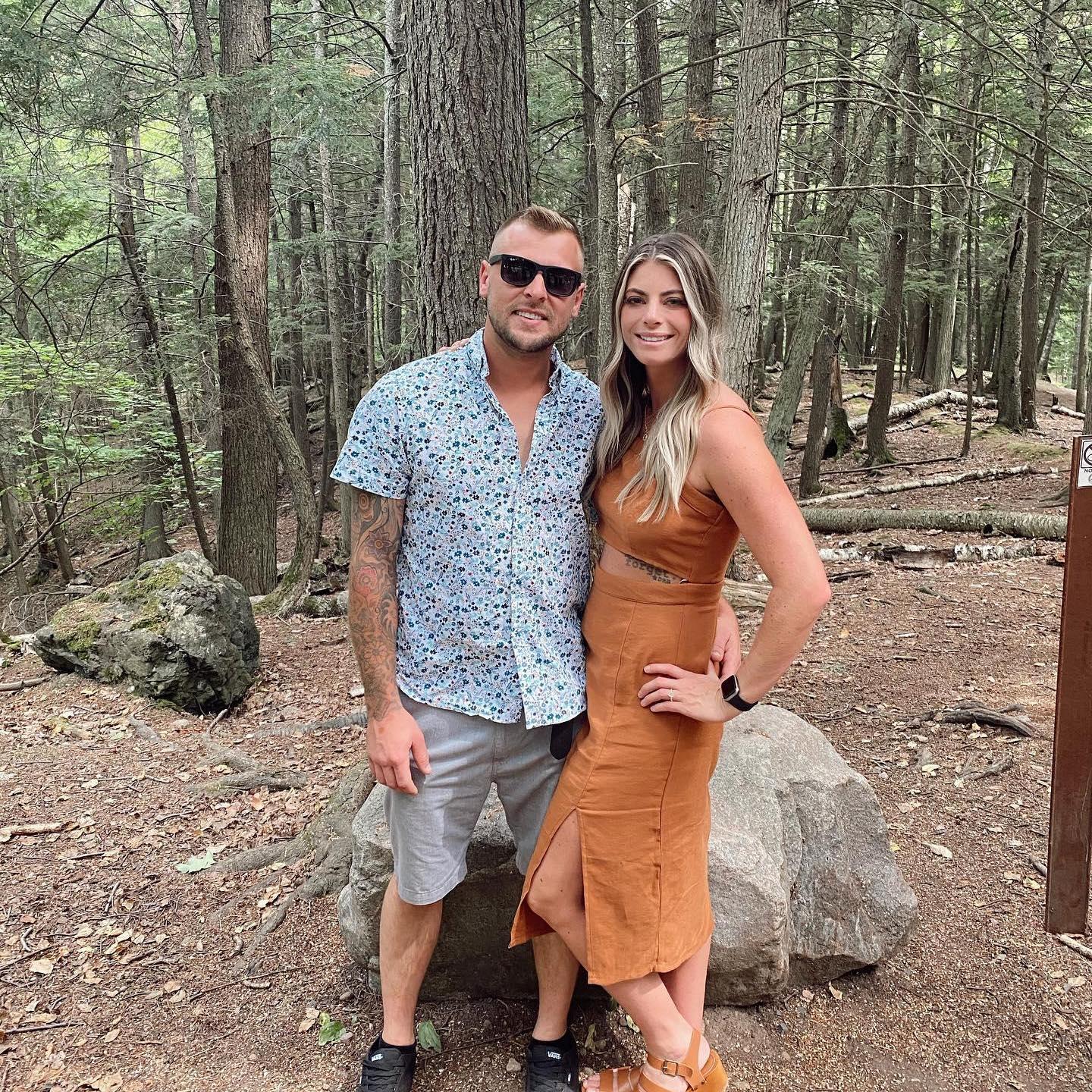 Celebrating a friend's wedding.