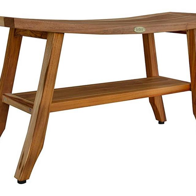 EcoDecors Satori Shower Bench, Natural