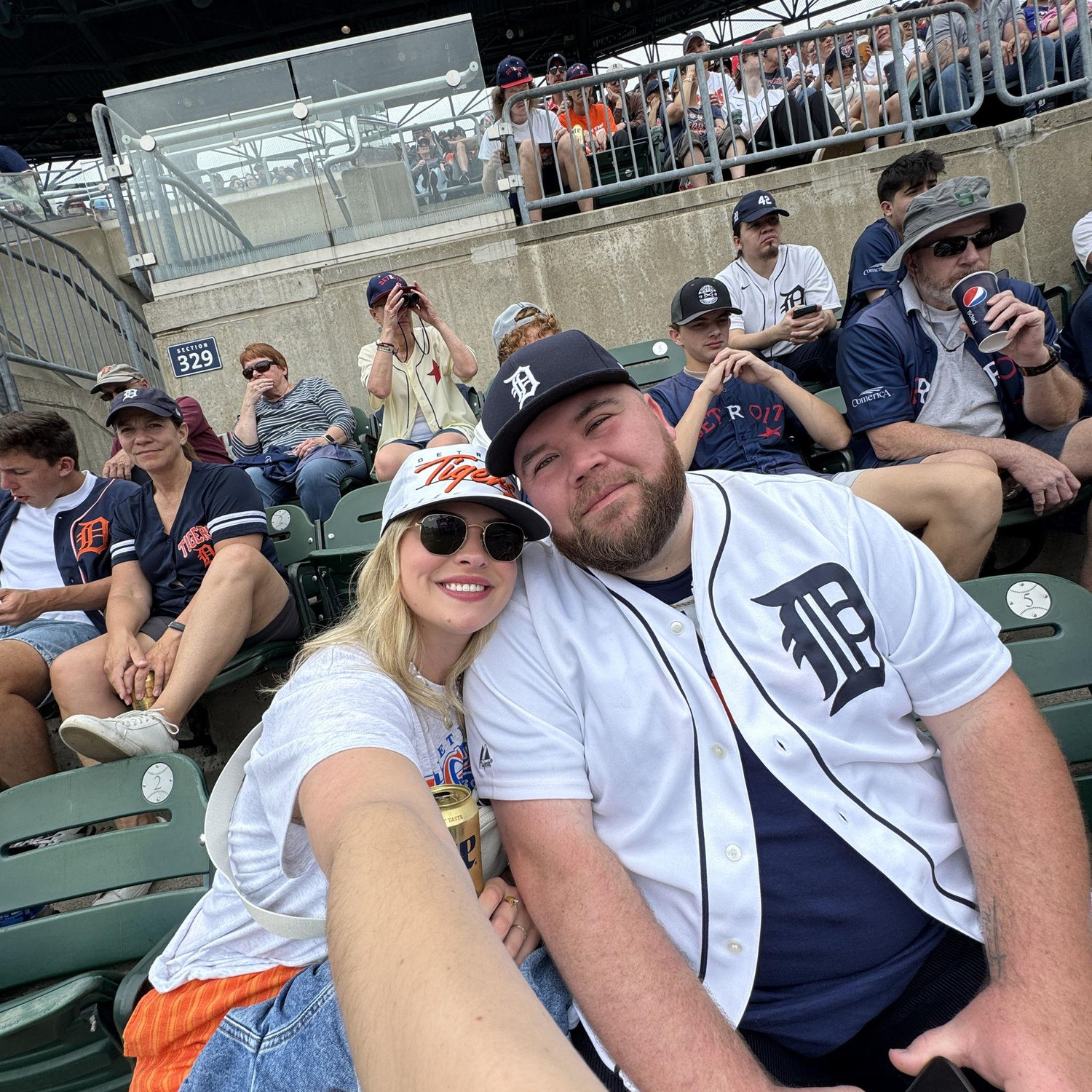 Tara's first time meeting Collin's lifelong love: the Detroit Tigers.