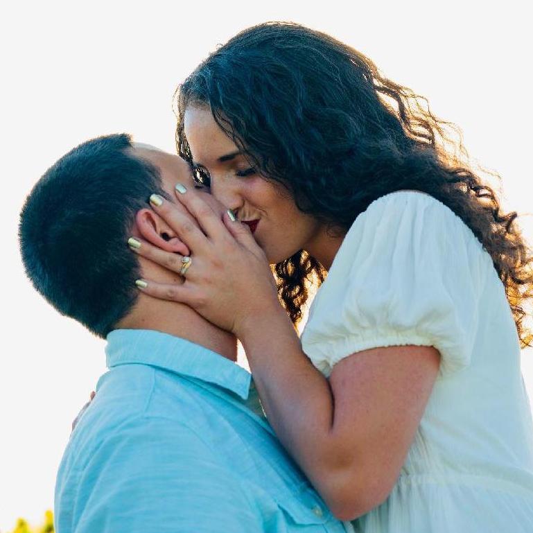 Engagement photo by Noah Ackerman