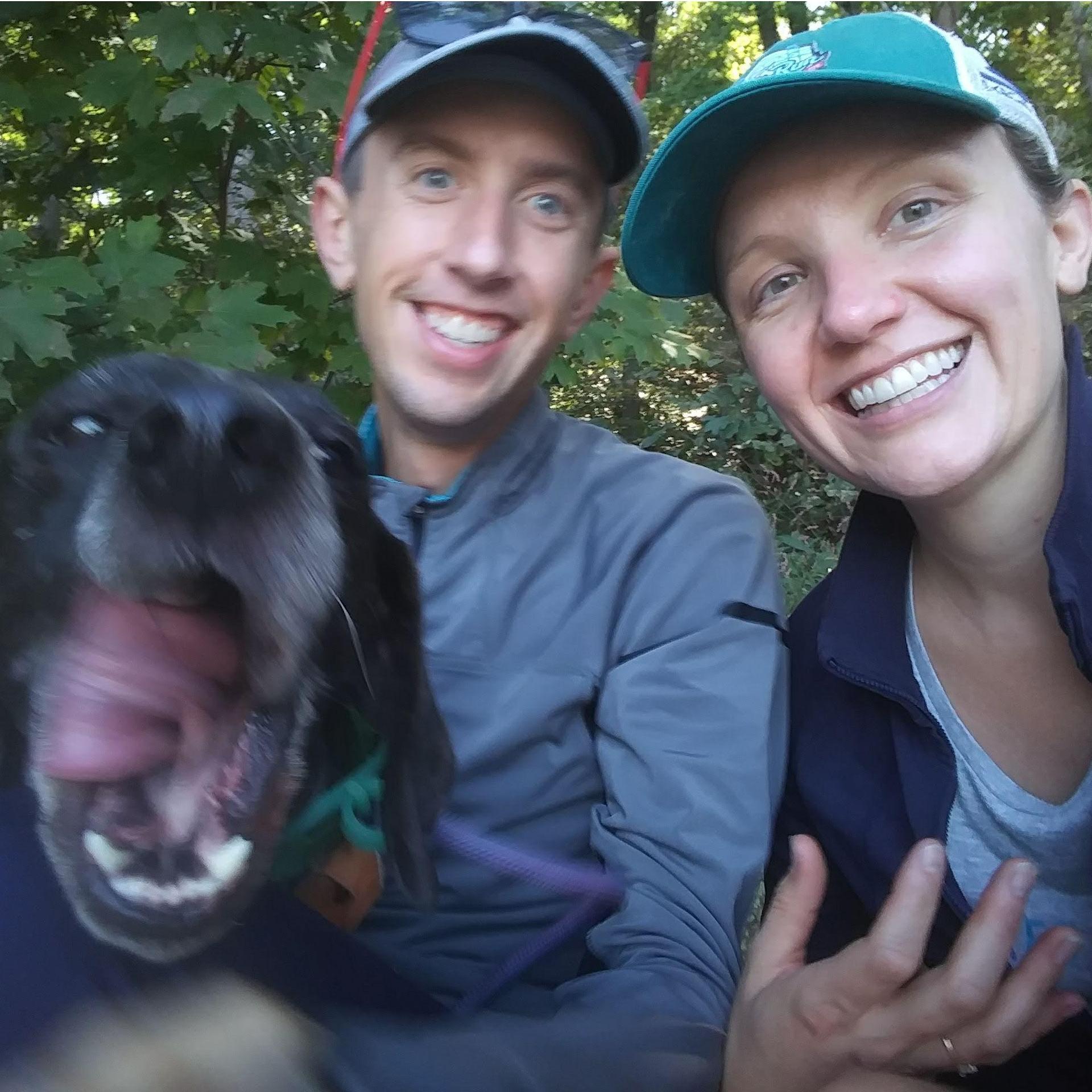 Hiking with the bean-ster!