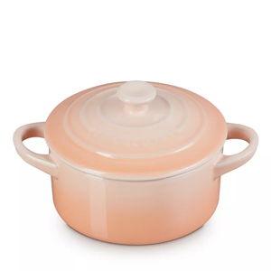 Peche - Le Creuset 8 oz. Stoneware Mini Round Cocotte
