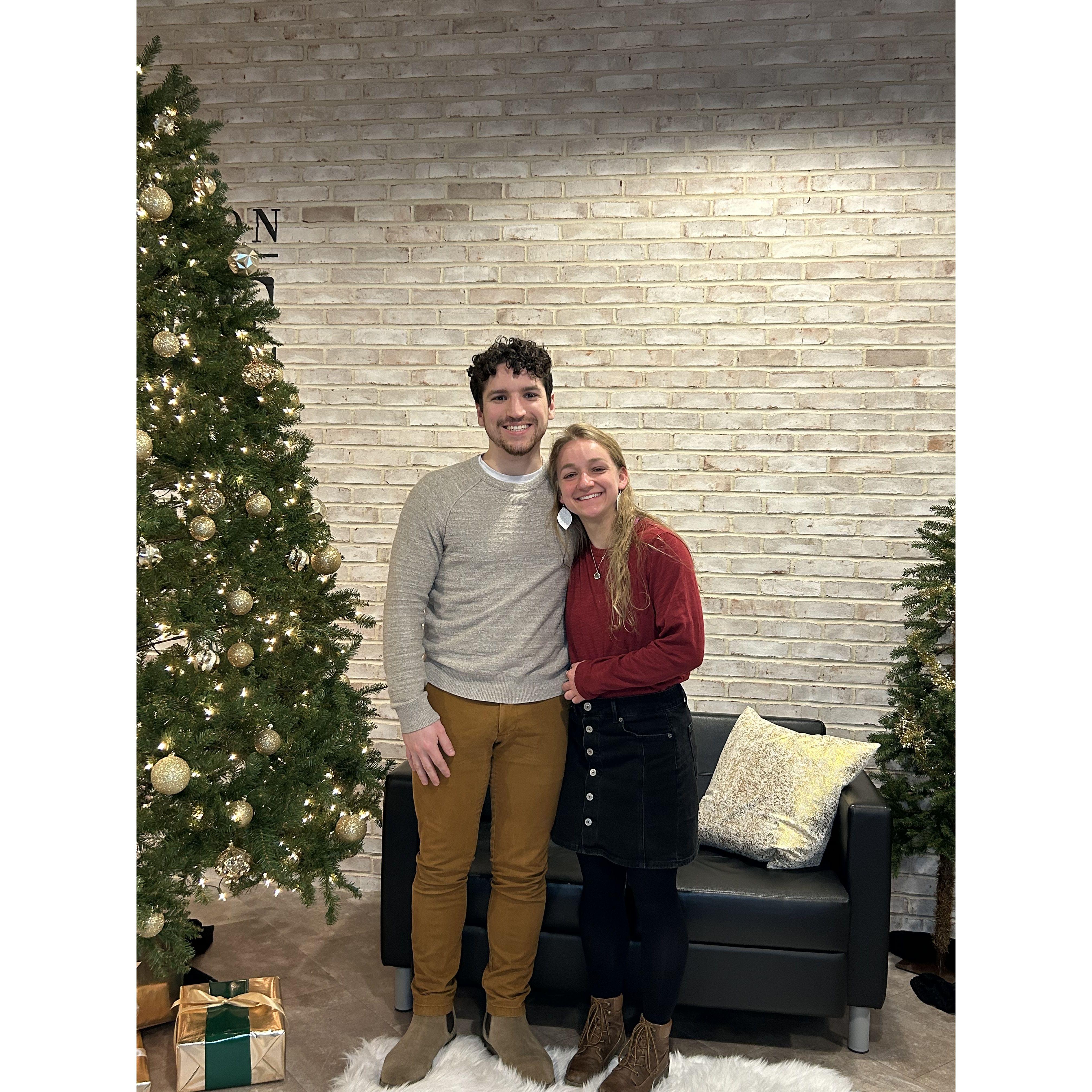 Our first Christmas together