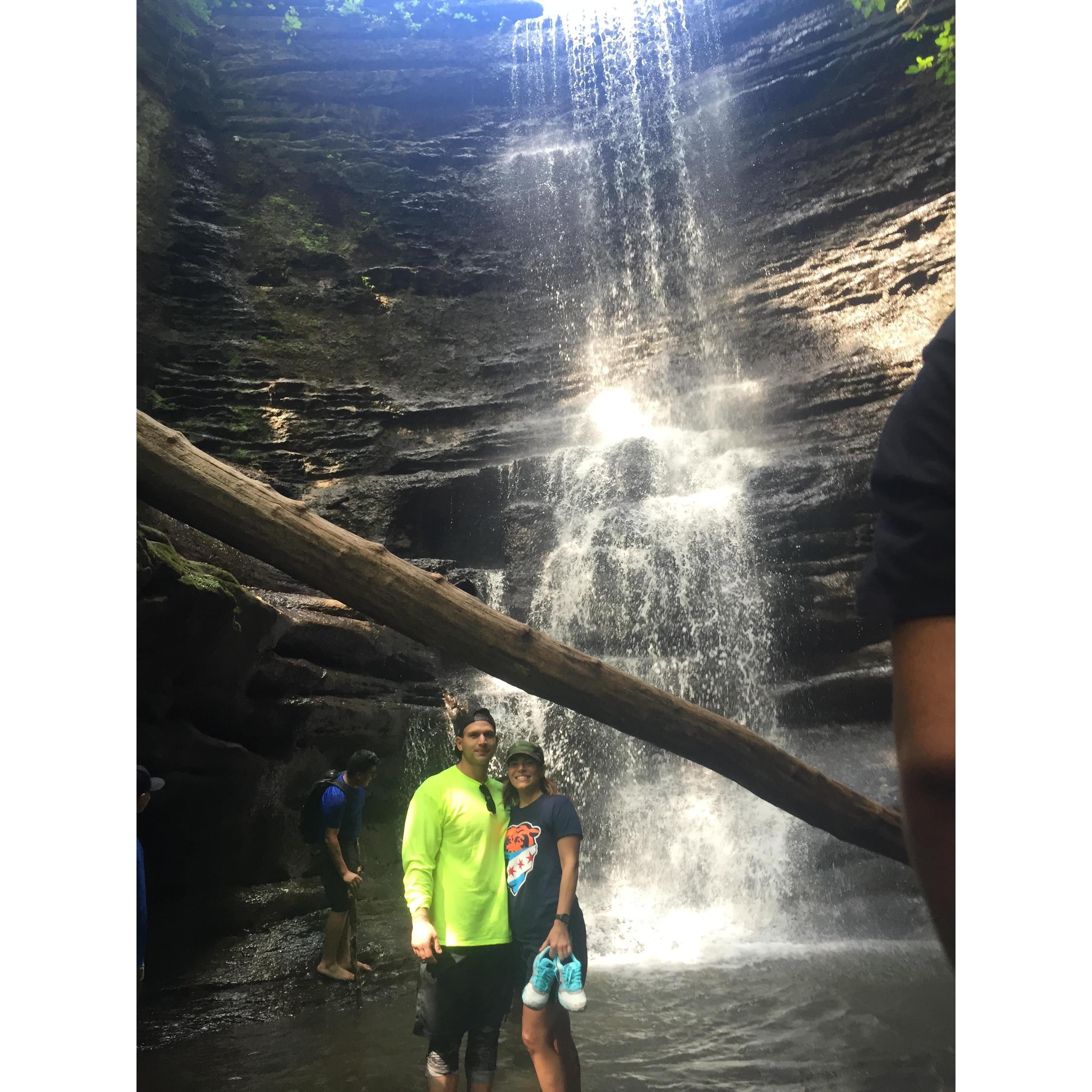 Matthiessen Waterfalls