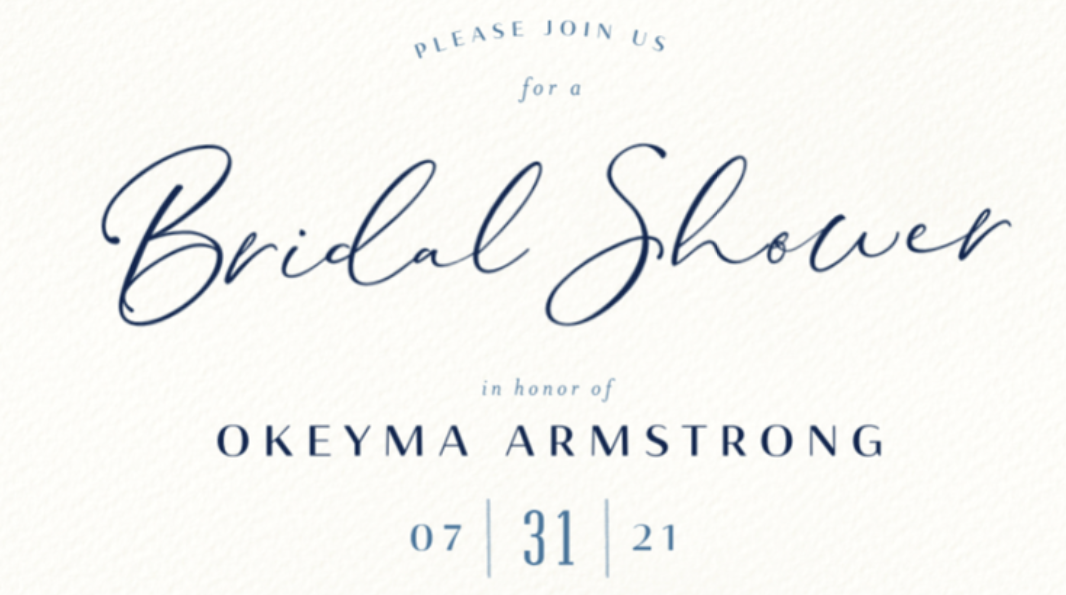 The Wedding Website of Okeyma Armstrong and Devon Rose