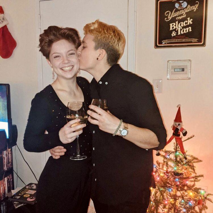 Our first New Year's Eve together in 2021!