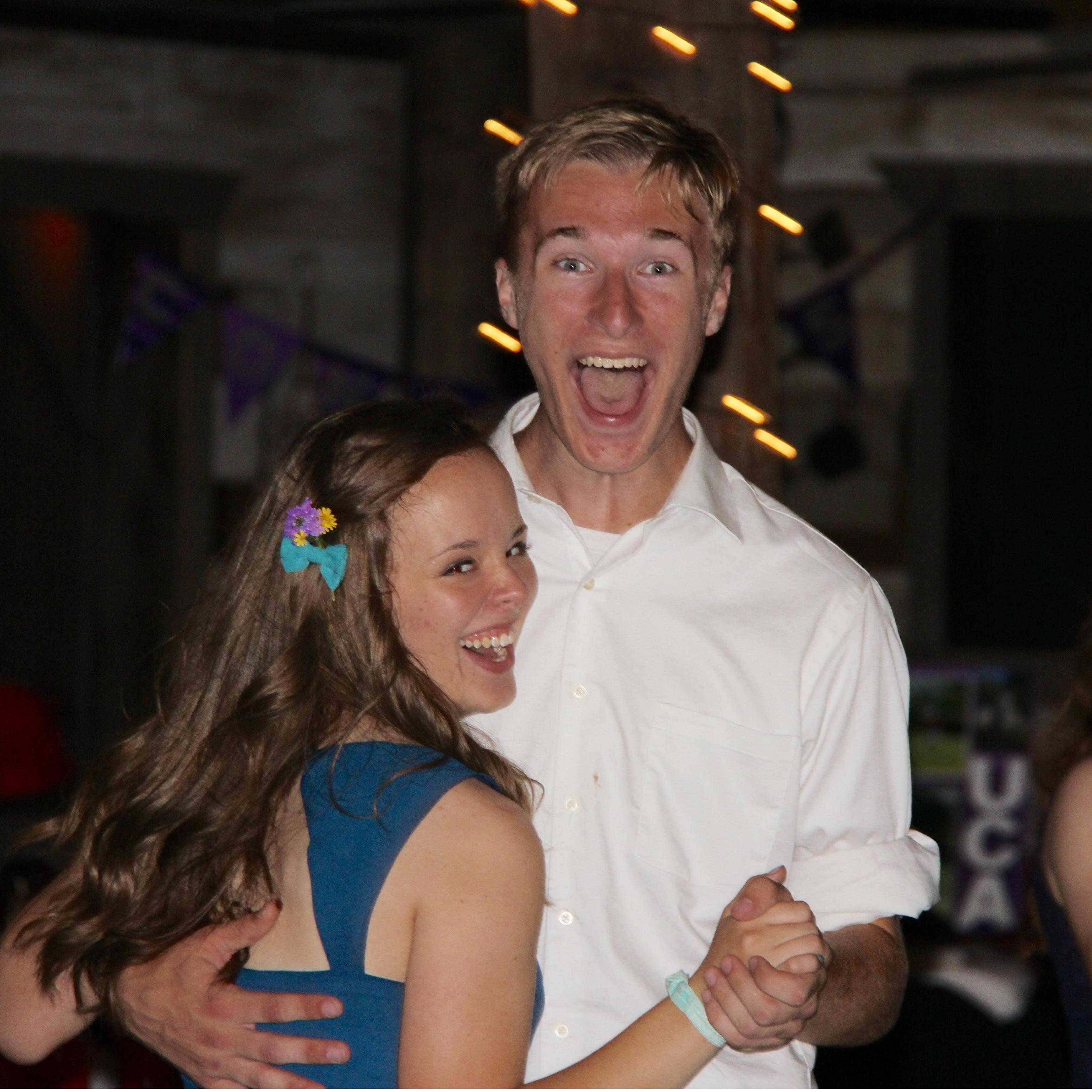 We danced all night!