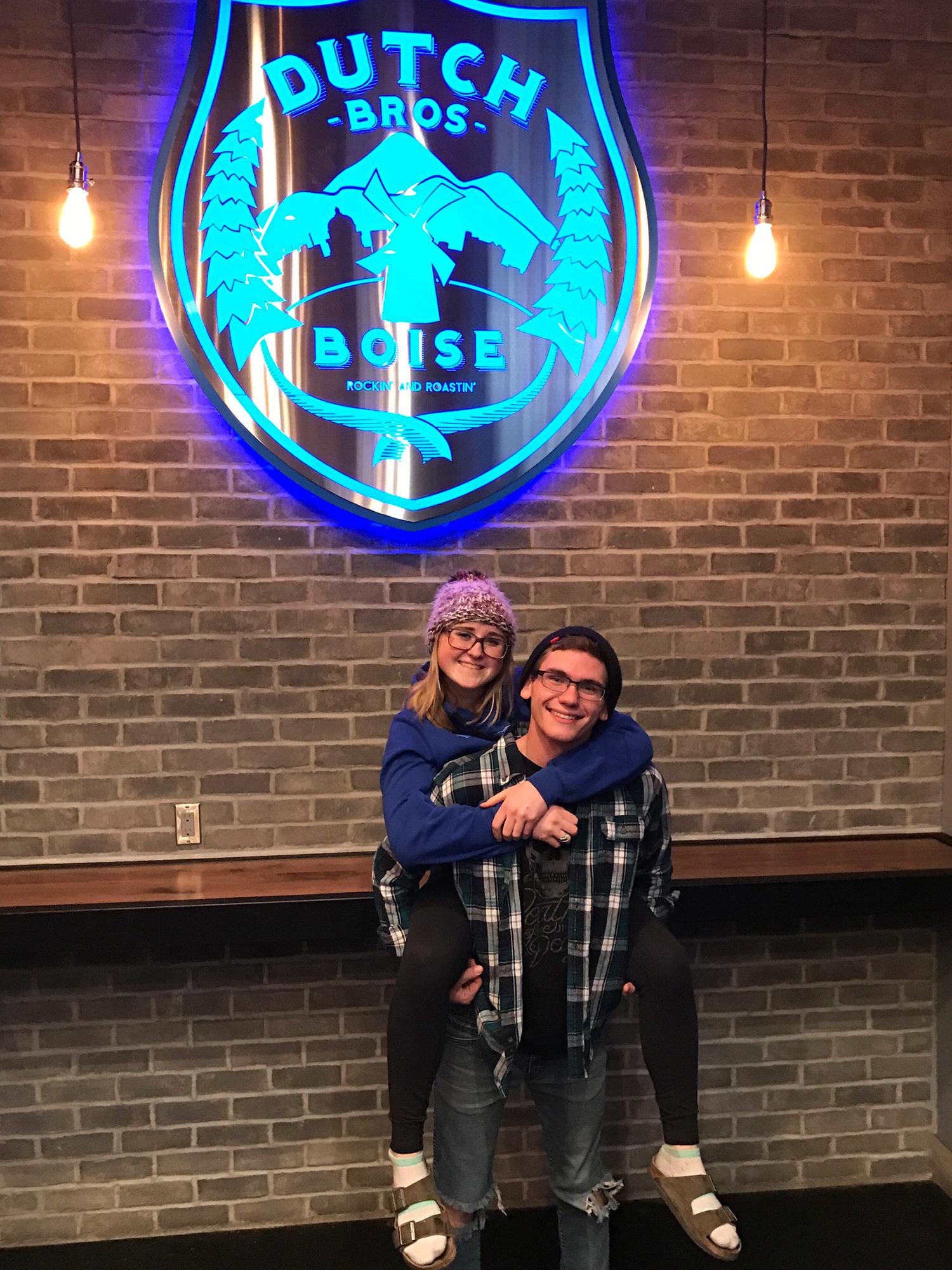 Our first Valentine’s Day together! 2017.