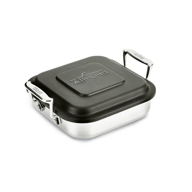 All-Clad Stainless Steel Square Baker with Lid
