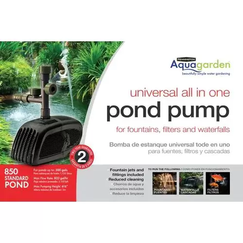 Pennington Aquagarden Universal Pond Pump 850