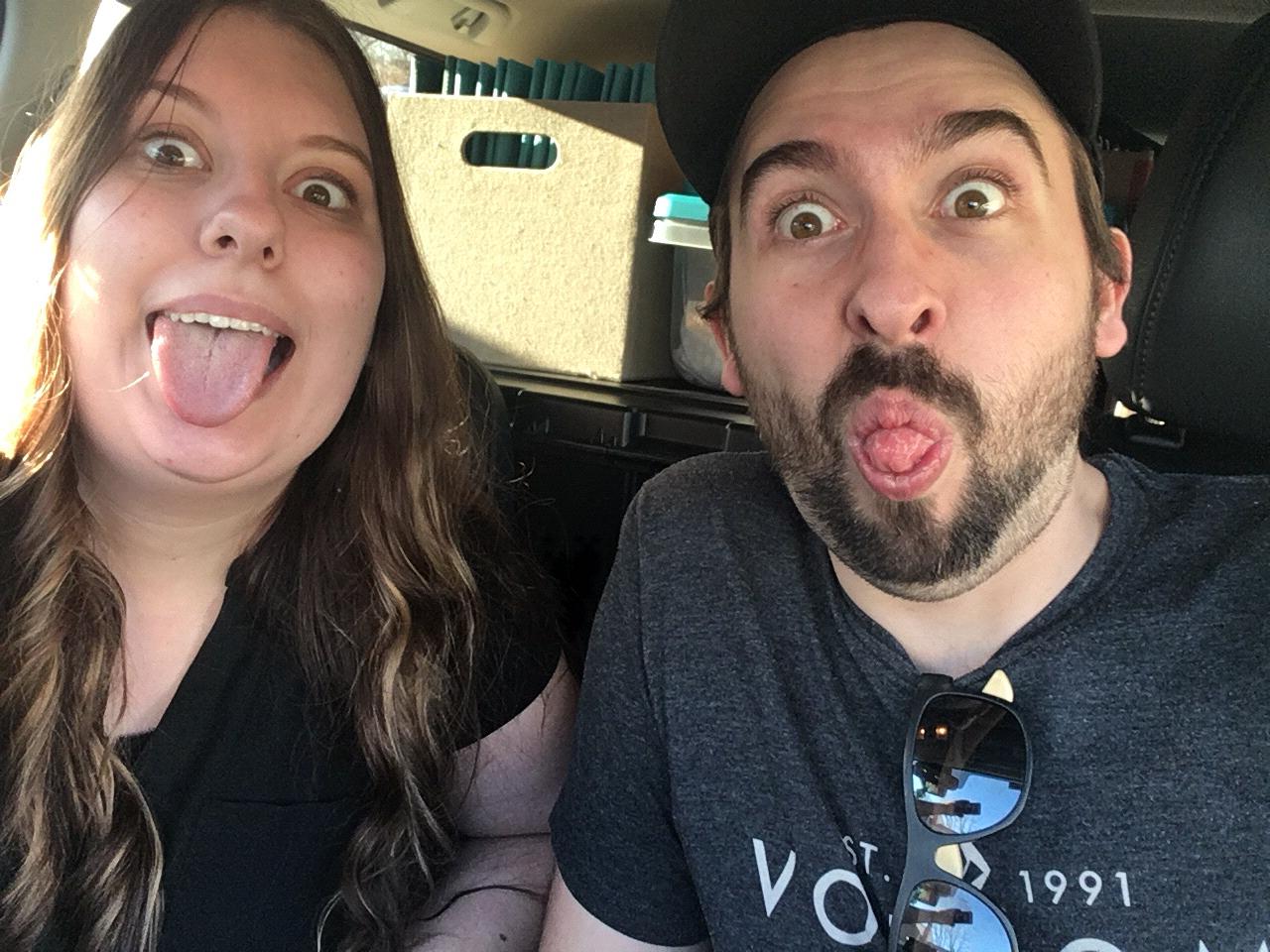 Moving Dallen into our apartment!!