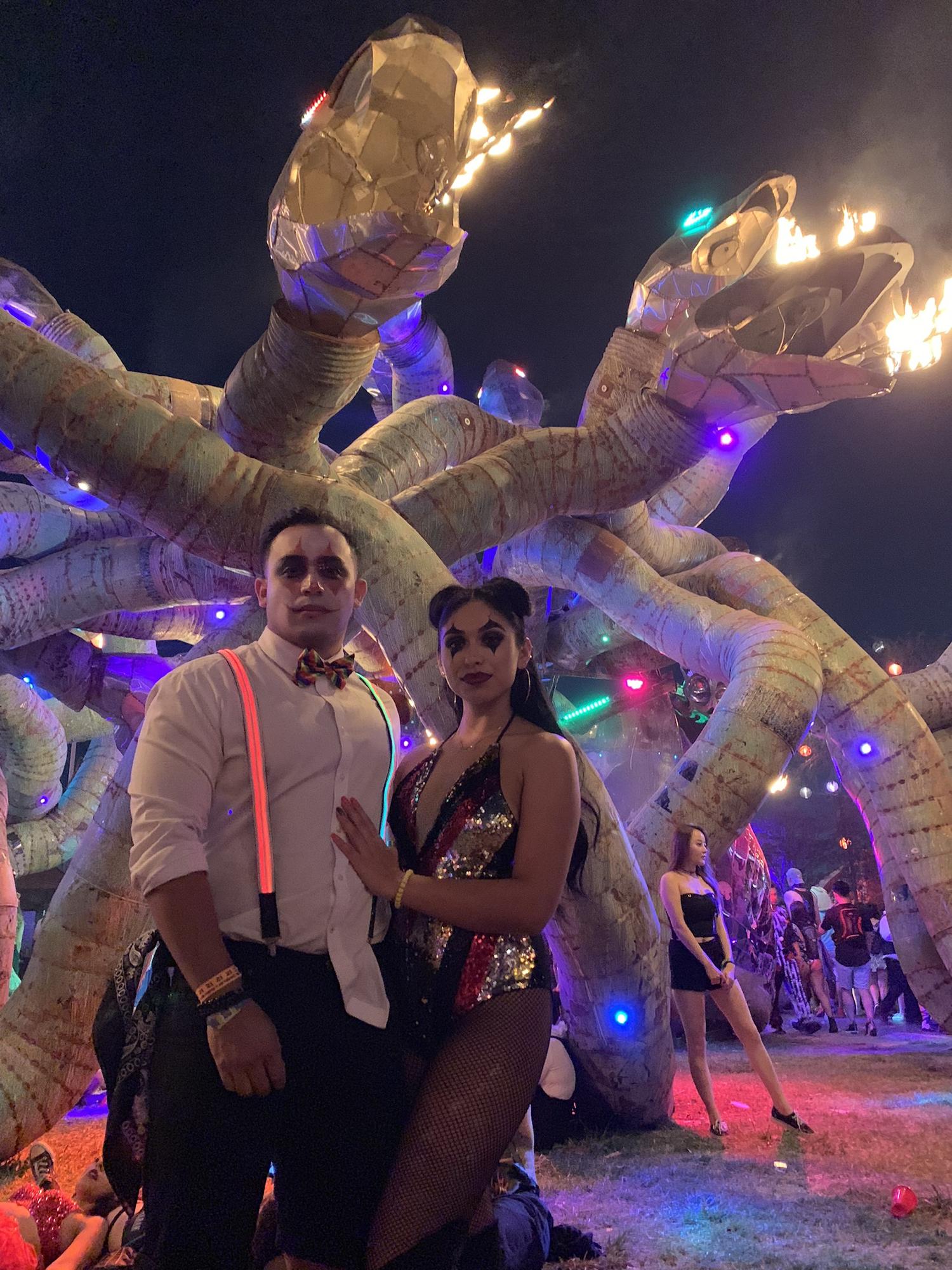 Bryant’s first rave! Escape from Wonderland 2018 👻