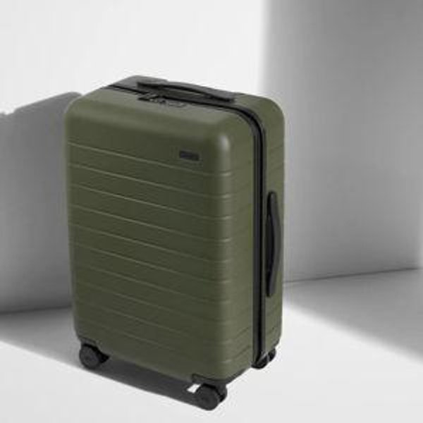 Shop The Bigger Carry-On suitcase in Olive Green | Away: Built for modern travel